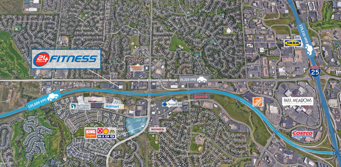 24 Hour Fitness Highlands Ranch Featured Listing NNN Fitness