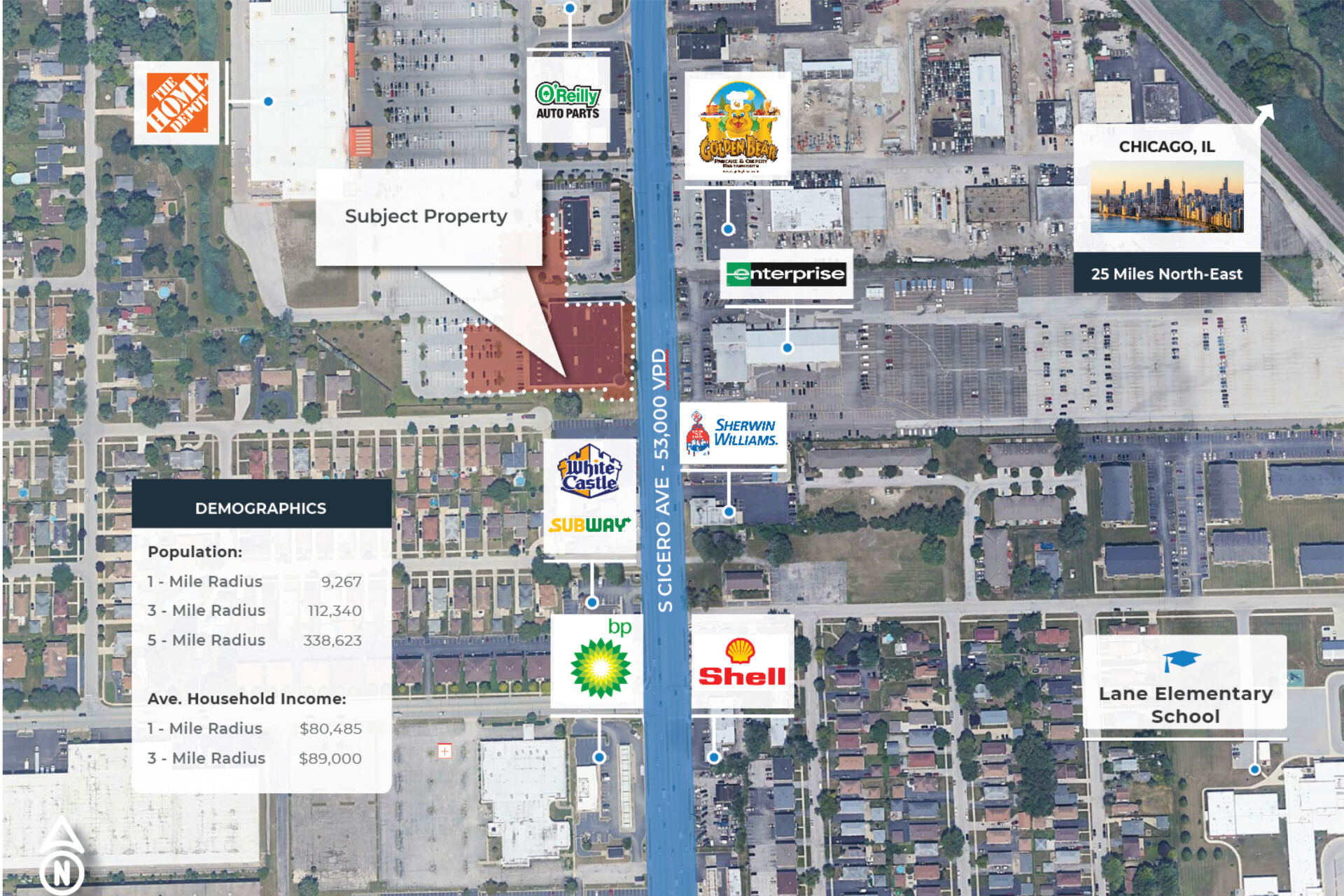 Freestanding Health Club Alsip, IL Featured Listing NNN Fitness